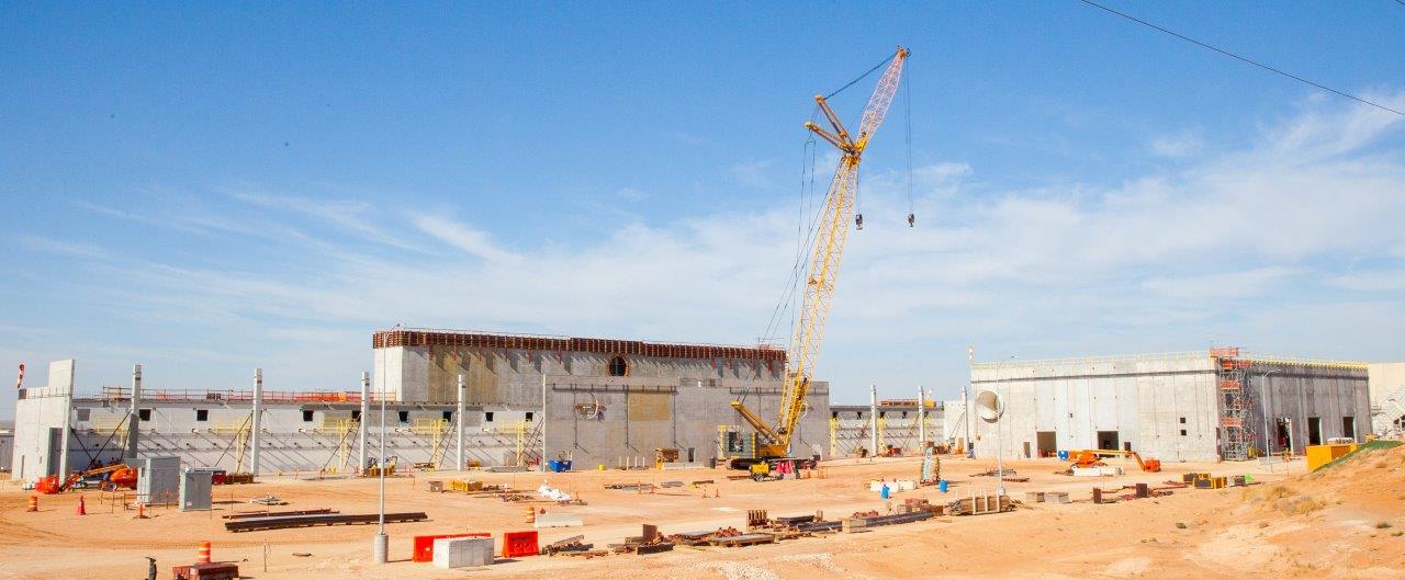 Wide angle view of the new SSCVS buildings